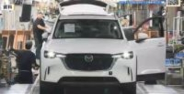 マツダ１月の生産台数　国内は２カ月ぶりに前年下回る