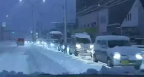 クリスマス明け寒波到来か　広島県の山沿いなど中国地方で２５日夜から大雪の恐れ　車の運転に注意を