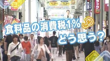２年限定！食料品の消費税１％にどう思う？　政府の物価高対策　広島の街の人に「キキコミ」