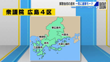 【最新情報】さあ衆院選　どうなる！注目の広島３、４、６区　立候補予定者の動き慌ただしく　２７日公示