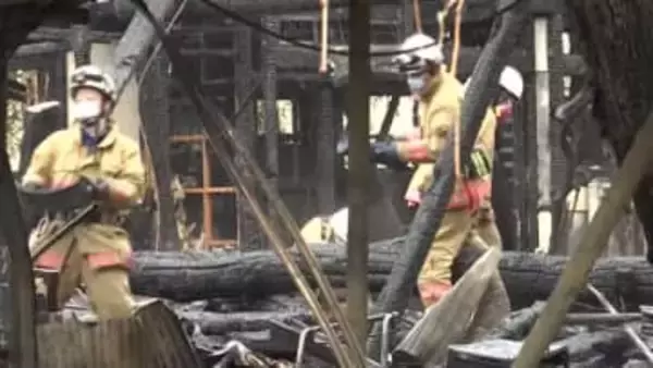 三次市で住宅を全焼　住人と連絡取れず【8日正午時点】