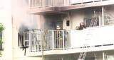 「【速報】「家に帰ったら部屋の中が燃えている」県営住宅の一室で火事　２人が重軽傷　広島市安佐北区」の画像1