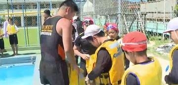 海上保安官が水辺での「命の守り方」伝える　夏休み前の小学生を対象に安全講習会　広島・呉市