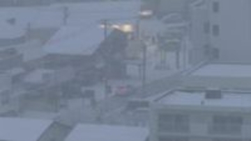 警報級の大雪のおそれ　磐越道・国道49号で予防的通行止め実施　福島（午後4時現在）