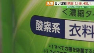 生乾き臭の原因菌、栄養は「水」と「洗い残し」臭いがついたら“つけ込み”を【プロに聞く、梅雨時期の洗濯】