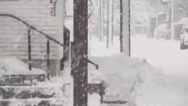 3連休に今シーズン最強寒波襲来　各地で積雪　路面凍結など注意　福島