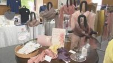 母の日のプレゼントにも…シルク製品展示・販売「かわまたシルクフェスティバル」開催　福島・川俣町