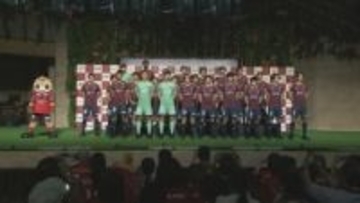 スローガンは「EARN THIS 勝ち取れ自分を」いわきFC　今シーズンの新体制発表　福島