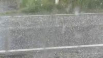 【ゲリラ豪雨】ひょうが降ったところも　大気の状態不安定　福島