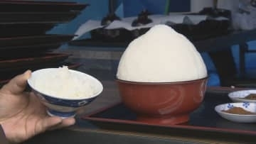 白熱！五合飯早食い大会　優勝は驚異の２分切り完食　福島