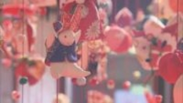 「穏やかで優しい気持ちに…」古民家で“つるし雛”1万点展示　福島・いわき市