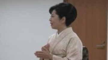 福島県のしゃくなげ大使　筝曲演奏家の遠藤千晶氏「芸術選奨」受賞を知事に報告