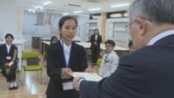 介護福祉士目指して…ミャンマーから4人の新職員　富岡町の特別養護老人ホーム　福島