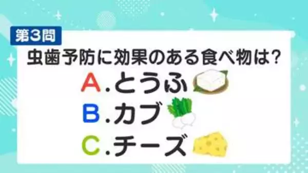 虫歯予防に効果のある食べ物は？歯科医監修・歯みがきクイズ【6月4日～10日は歯と口の健康週間】