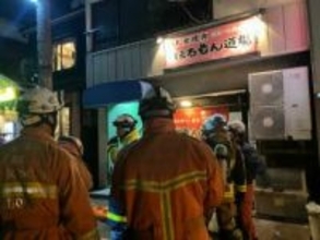 「煙突から火が」客席のダクトに引火…ホルモン店でボヤ火災　繁華街が一時騒然　福島・郡山市