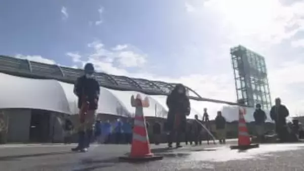 「安心安全のため一層努力を」地震・火災を想定　アクアマリンふくしまで防災訓練　福島・いわき市