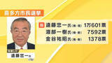 「喜多方市長選　現職・遠藤氏（78）が3選　新人2人破る　福島」の画像1