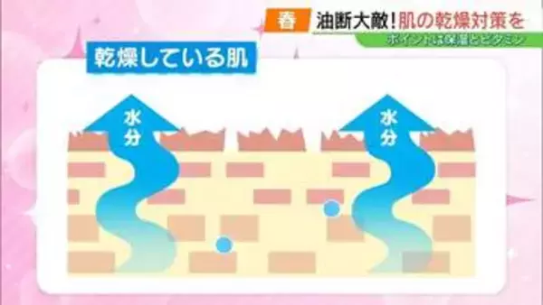 「実はまだまだ要注意」冬だけじゃない、春も“乾燥肌”対策を