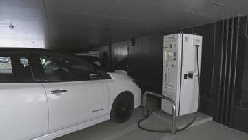 停電時にも活躍　電気自動車　福島市で防災体験会　福島