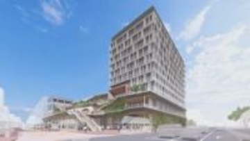 福島駅東口再開発ビル、29年度開業は「厳しい」当初より4年遅れの30年度以降に　福島