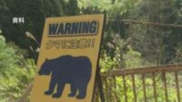 【クマ出没情報】畑に座るクマと思われる動物１頭目撃　福島・南相馬市原町区泉　８日午後４時半すぎ