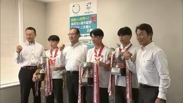 「プレッシャーがかかる中…」全中3冠、男子団体は史上初の5連覇！ふたば未来学園中・バドミントン部が快挙報告　福島