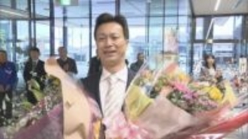 24年ぶりリーダー交代　阿部新市長が初登庁「笑顔で暮らせる相馬市に」福島