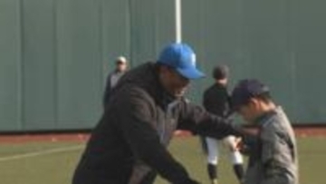 「福島県の子どもたちからパワーもらえる」元侍ジャパン監督・稲葉氏らが指導　４７年会が小学生野球教室　福島