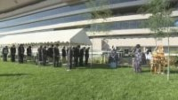 人馬の安全祈る馬場浄め…秋の福島競馬は8日開幕　22日には俳優・風間俊介さんのトークショーも