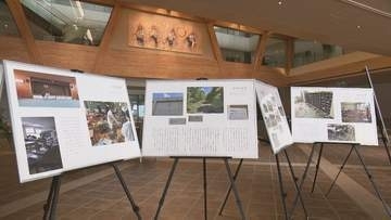 「校舎の保存は…」大熊町・熊町小の歩み伝えるパネル展　震災遺構としての活用探る意見交換も　福島