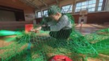 害のない煙に脱出ゲーム、小学生が災害をリアルに学ぶ　福島