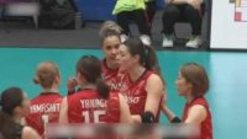 デンソーエアリービーズ、上尾に快勝　CSへ望み【SVリーグ】