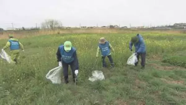 GW前に…阿武隈川周辺で安全点検、ごみ拾いも　福島河川国道事務所など　福島・郡山市