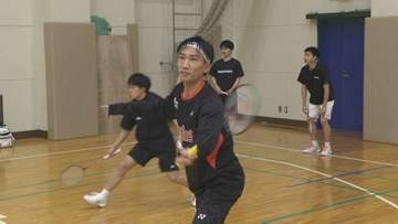 「バドミントンの楽しさを」元世界ランキング１位　桃田賢斗選手らがバドミントン教室