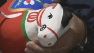 「来年“うま”くいくように」干支の張り子作り最盛期　三春駒も人気　福島・郡山市