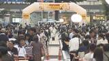 「郡山駅前がビアガーデンに　サマーフェスタ開幕　26日まで　福島」の画像1
