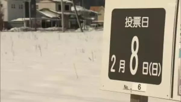 雪と寒さ…36年ぶり真冬の選挙戦に候補者も試行錯誤　福島【衆議院選挙2026】