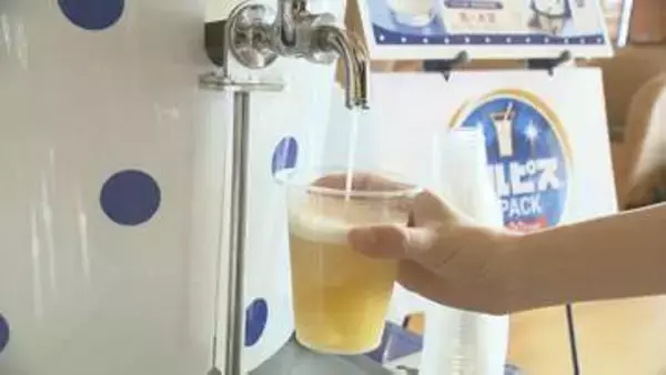 蛇口からカルピス！夢のような体験ができるホテル　大人はビールと合わせてアレンジも　福島市