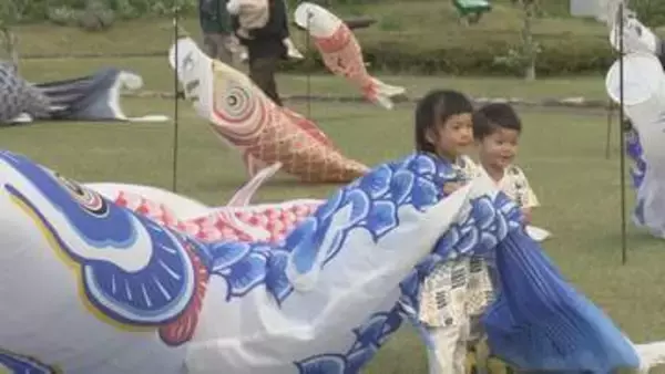 四季の里でこどもまつり　家族連れでにぎわう　福島