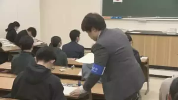 大学入学共通テスト始まる　県内で5498人が志願　福島大学会場に多くの受験生　福島