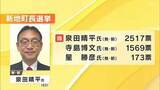 「新地町長選挙　新人・泉田晴平氏（63）が初当選　三つ巴制す　福島」の画像1