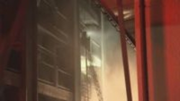 「3階が燃えている」アパートの1室全焼　住人は外出中でけがなしも飼い犬死ぬ　福島・郡山市