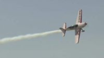 「王座奪還、総合優勝へ」室屋義秀選手　エアレースX、公式キャンプを初公開　福島