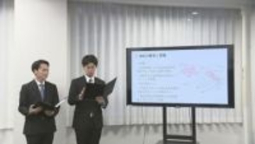 過疎・中山間地域の活性化に取り組む大学生　内堀知事に活動報告　福島