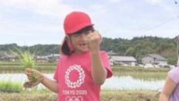 「どろんこになっちゃった！」シーズン到来、園児が田植え　福島・いわき市