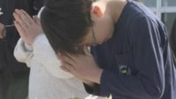 「忘れてはいけない日」震災後に生まれた世代も祈り　各地で追悼　福島