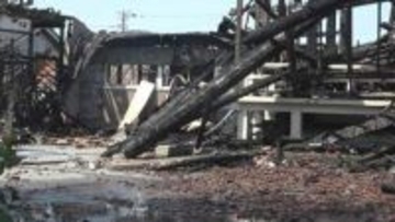 富山市の寺を全焼した火事 火元は住宅の台所か 近所の住宅への延焼も