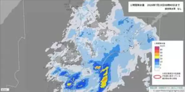 【厳重警戒】北海道で雨量180ミリ超 日本海側南部・太平洋側西部は昼前にかけて浸水や河川の氾濫に厳重警戒