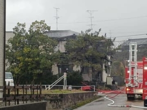 【速報】小矢部市の住宅火災は鎮火　82歳の男性1人が顔などにやけどで搬送