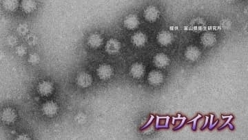 ノロウイルス食中毒警報【富山県】アルコール消毒は効果なし！【警戒】本日（24日）から2週間（3月9日まで）厳重警戒